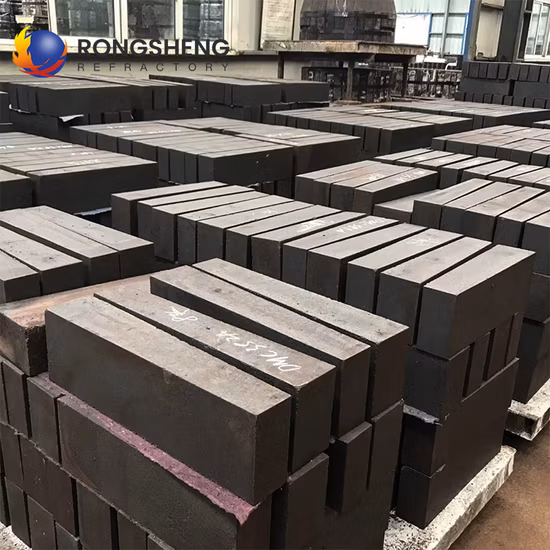 Preço de fábrica de alta qualidade 92% 95% 97% 98% Tijolo refratário de magnésia MGO